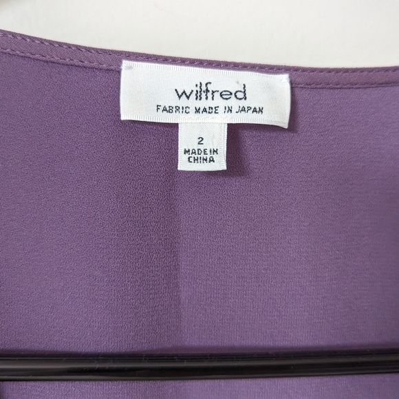 Aritzia Wilfred silk dress size 2 - Picture 4 of 4